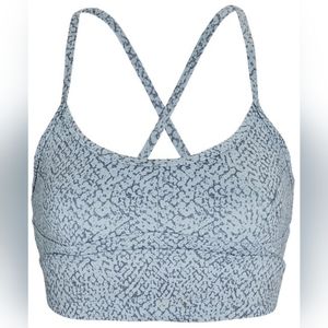NWT Varley Irena Sports Bra in Gray Snake - Size XSmall